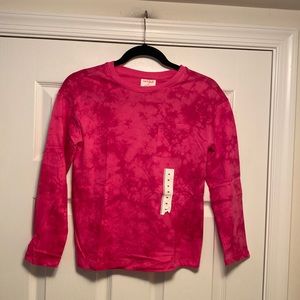 Brand New Cat & Jack Dark Pink Long Sleeve Tee…size M